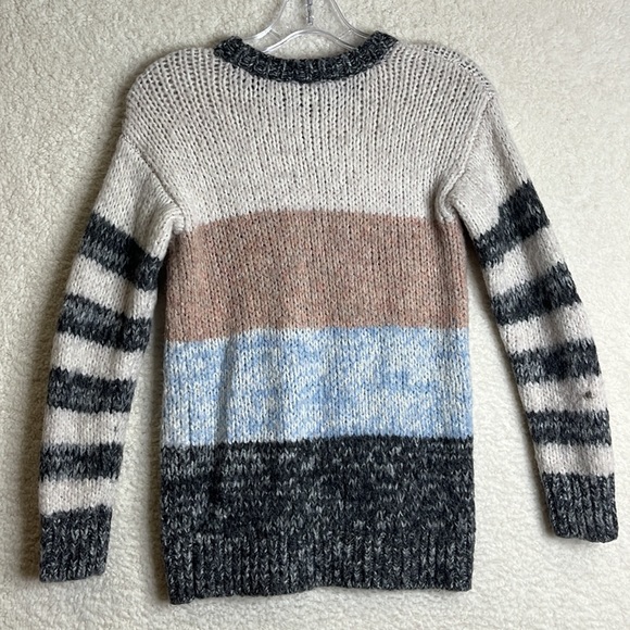 American Eagle Womens Sweater Striped Stretch Knit Jegging Fit XXS XXSMALL - Picture 6 of 9